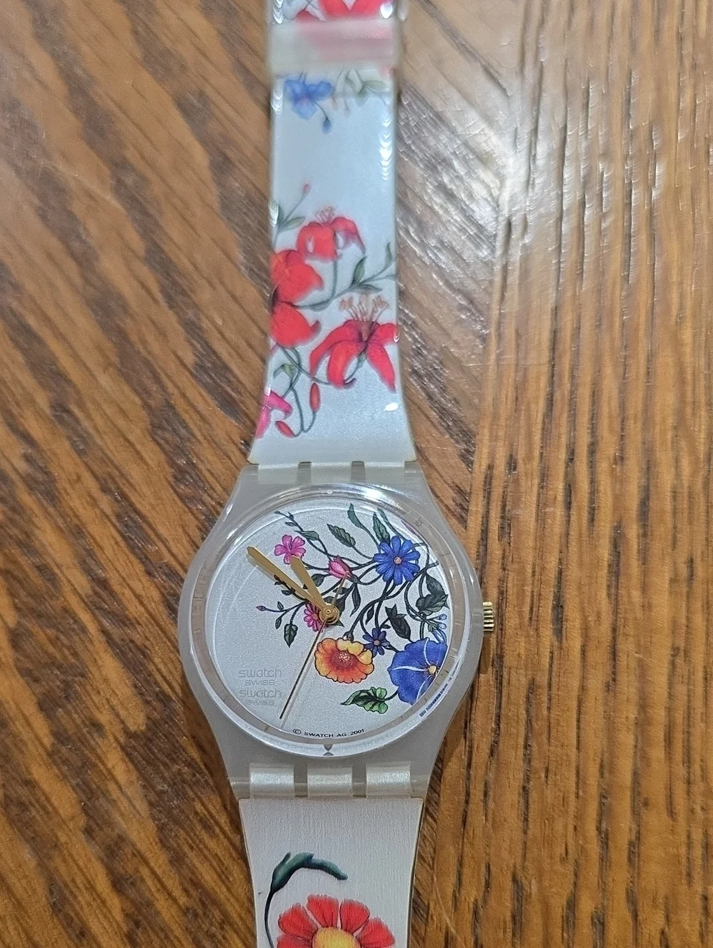 Swatch 'SPRING TOUCH' GW132 Unisex Watch